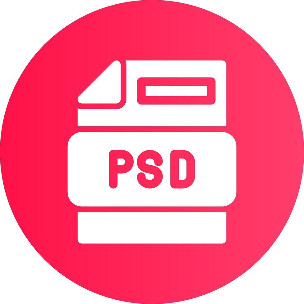 diseño de icono creativo de archivo psd vector