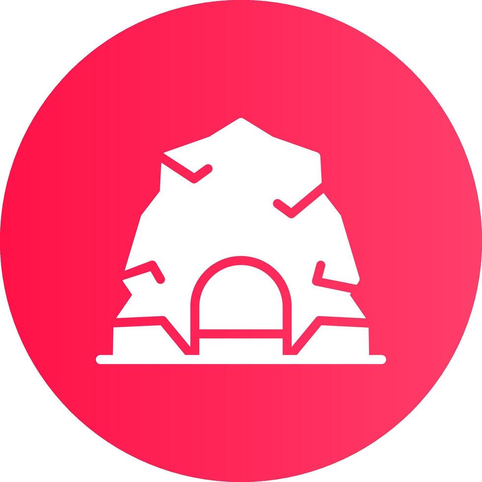 Tunnel Creative Icon Design vector
