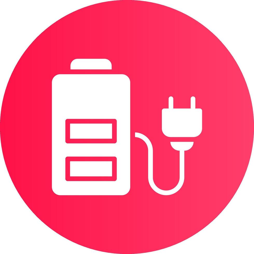 Charging Creative Icon Design vector