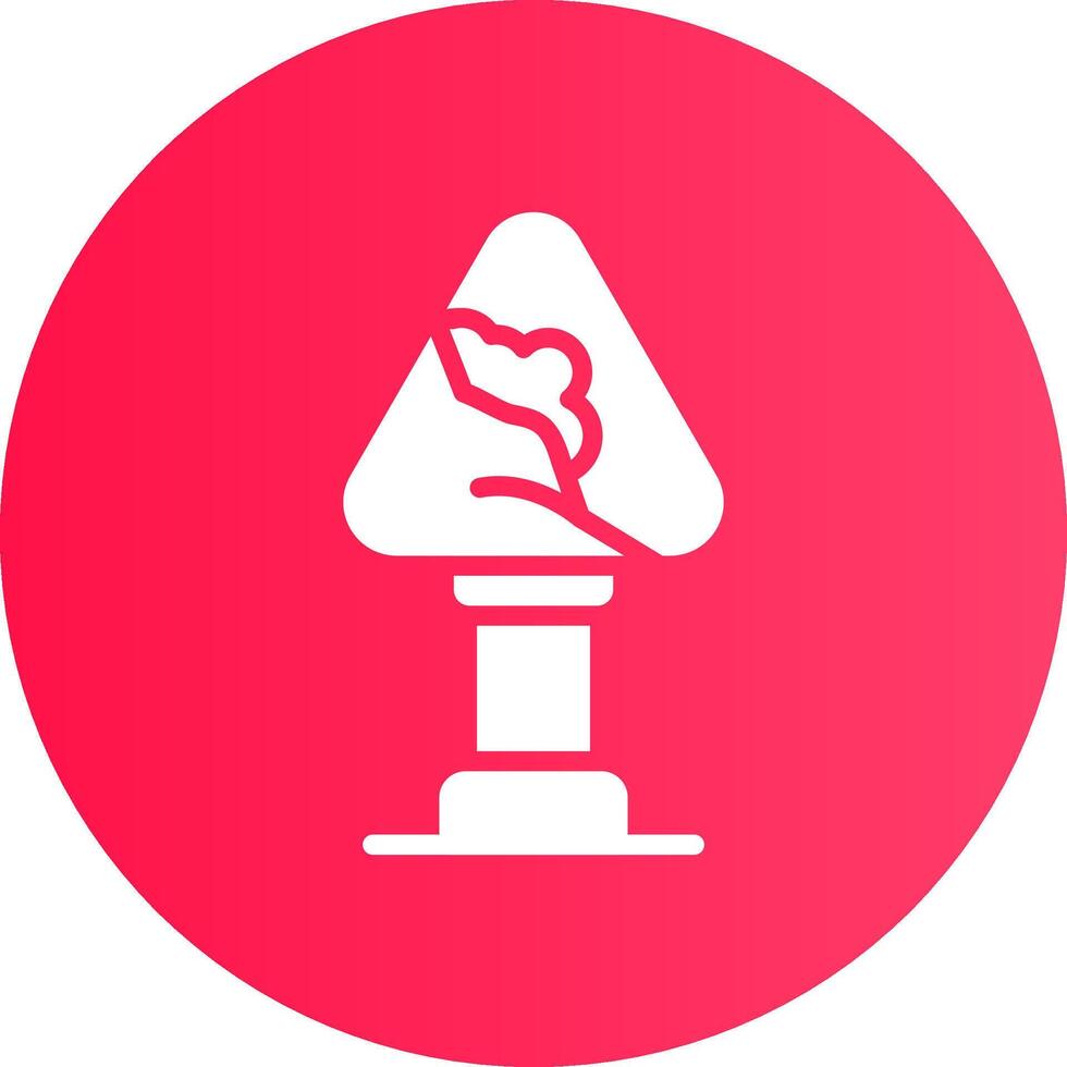 Avalanche Sign Creative Icon Design vector