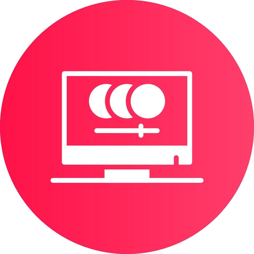 Digital Animation Creative Icon Design vector