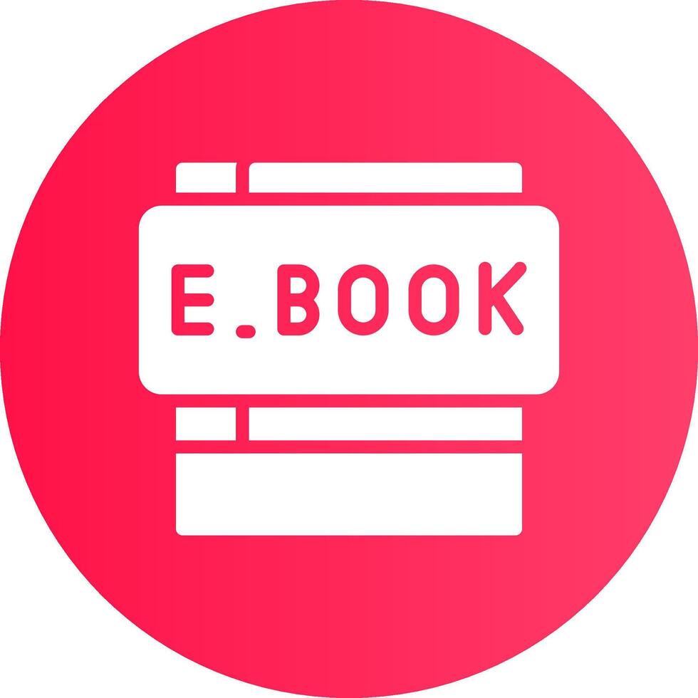 Ebooks Creative Icon Design vector