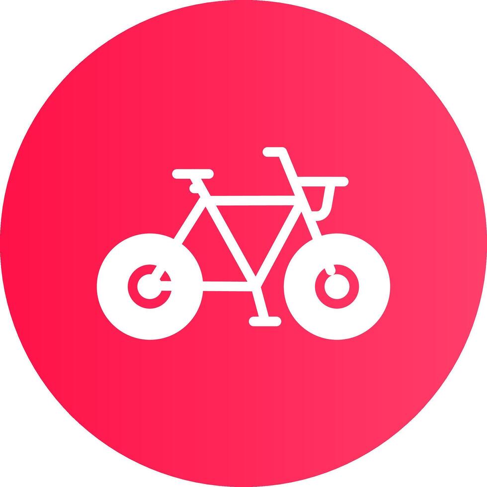 diseño de icono creativo de bicicleta vector