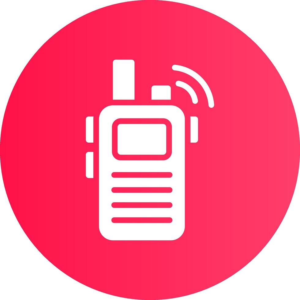 Walkie Talkies Creative Icon Design vector