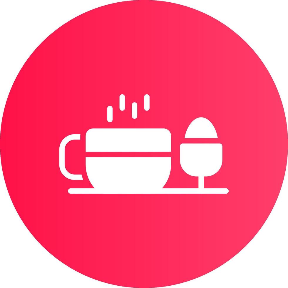 diseño de icono creativo de desayuno vector
