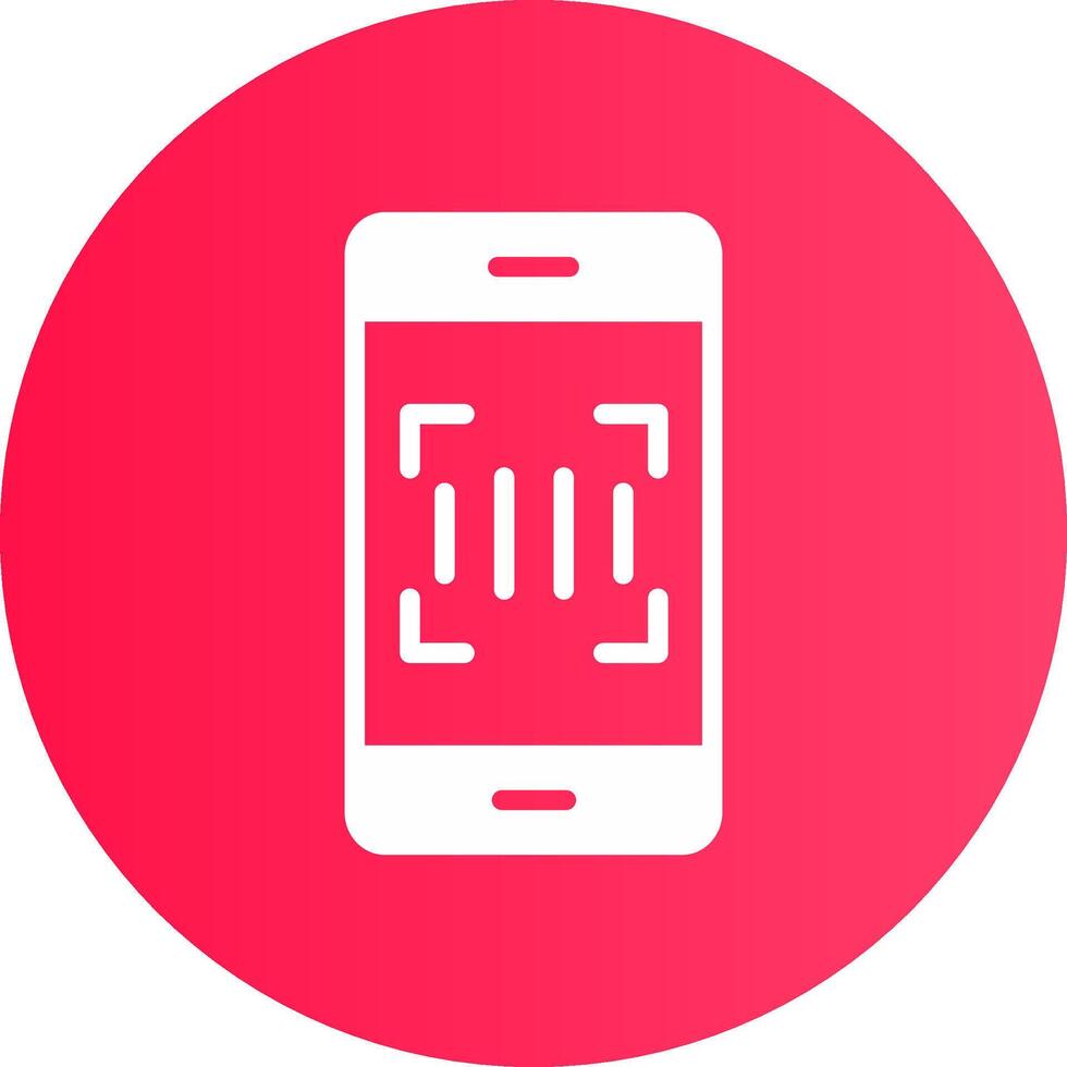 Barcode Creative Icon Design vector