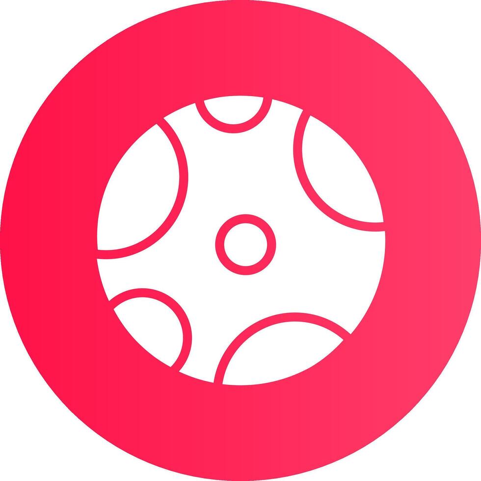 Full Moon Creative Icon Design vector