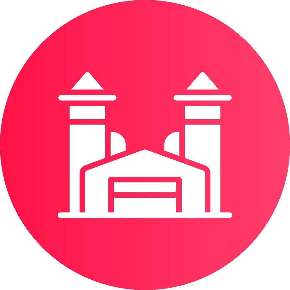 Factory Creative Icon Design vector
