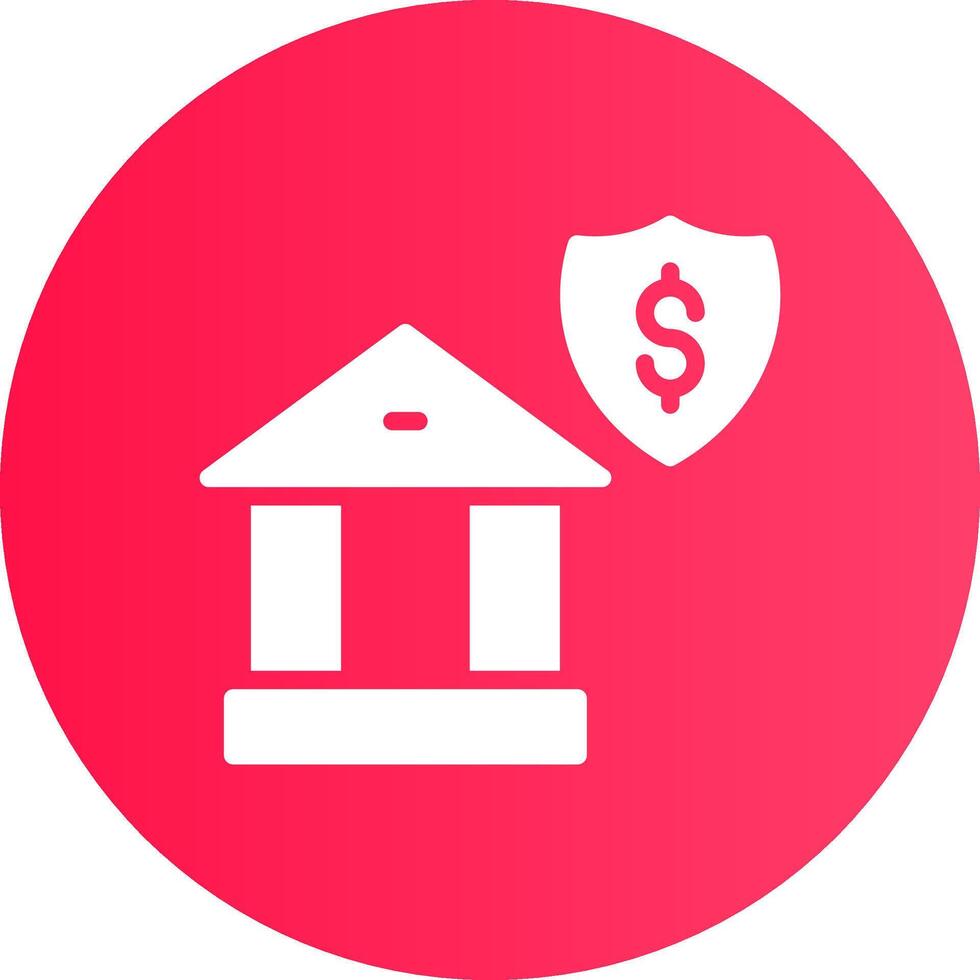 Banking Security Creative Icon Design vector