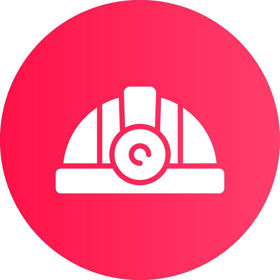 Helmet Creative Icon Design vector