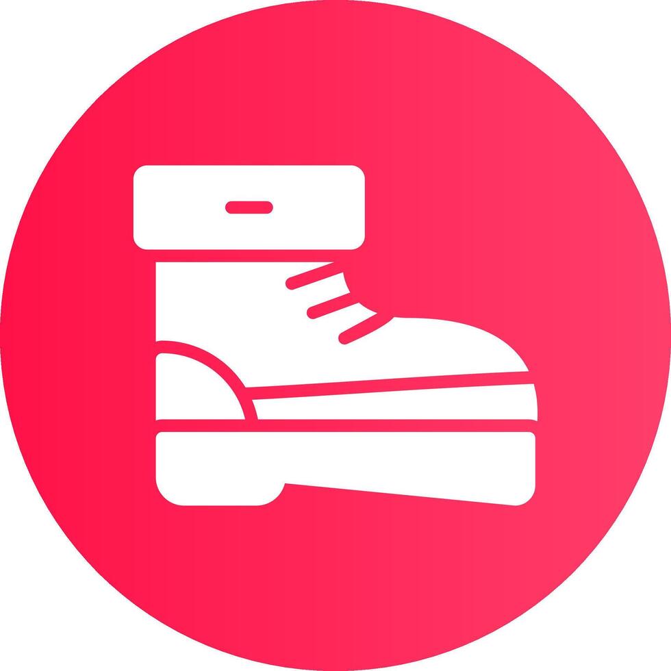 diseño de icono creativo de botas vector