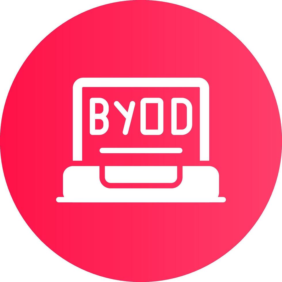 BYOD Tour Creative Icon Design vector