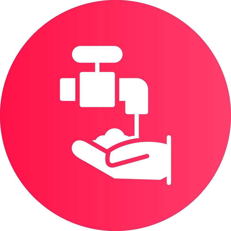 Handwash Creative Icon Design vector