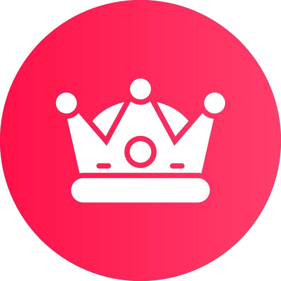 Crown Creative Icon Design vector
