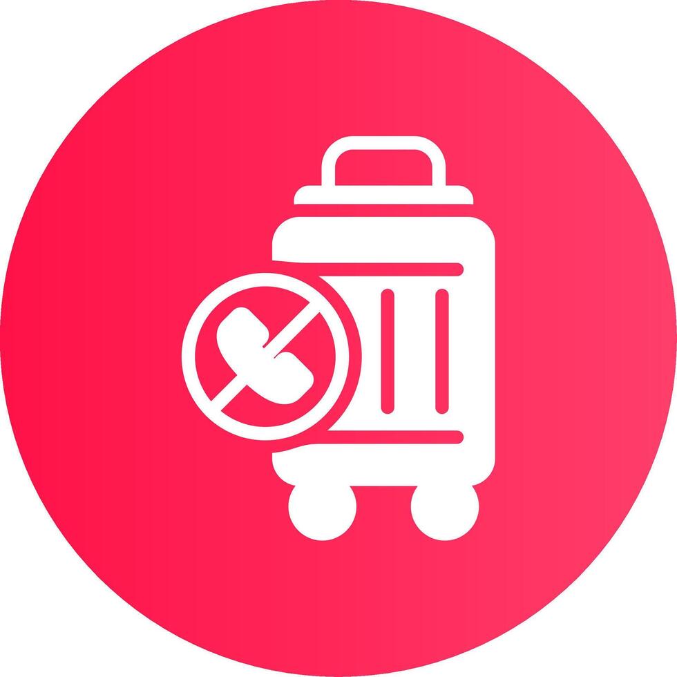 Contactless Travel Creative Icon Design vector