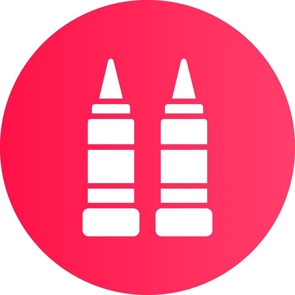 Bullets Creative Icon Design vector