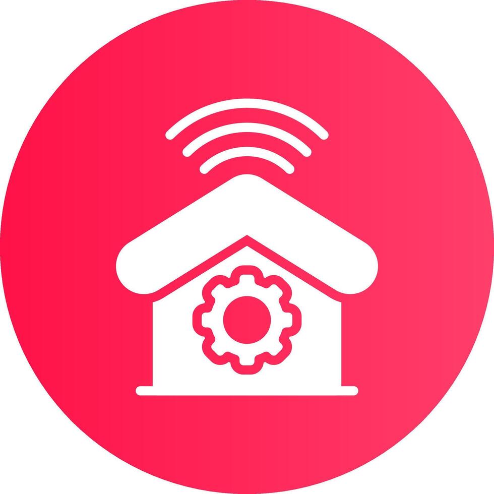 Home Automation Creative Icon Design vector