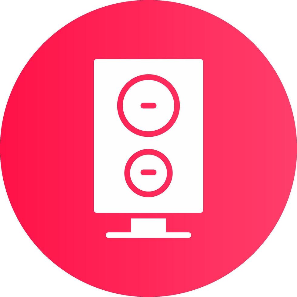 Speaker Creative Icon Design vector