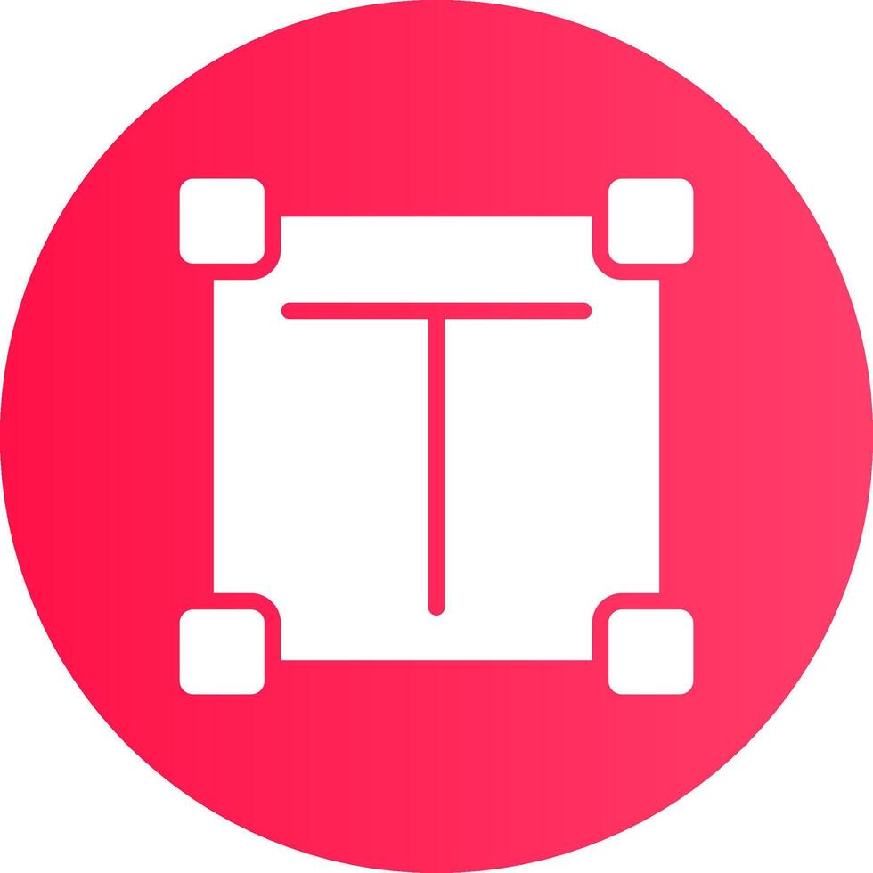 Text Box Creative Icon Design vector