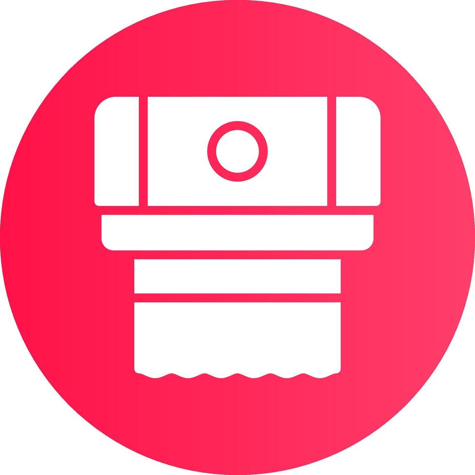 Paper Towel Creative Icon Design vector