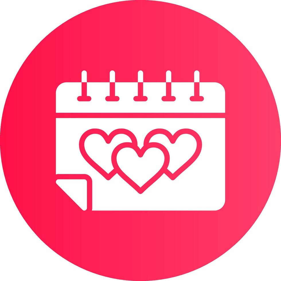 diseño de icono creativo del día de la boda vector