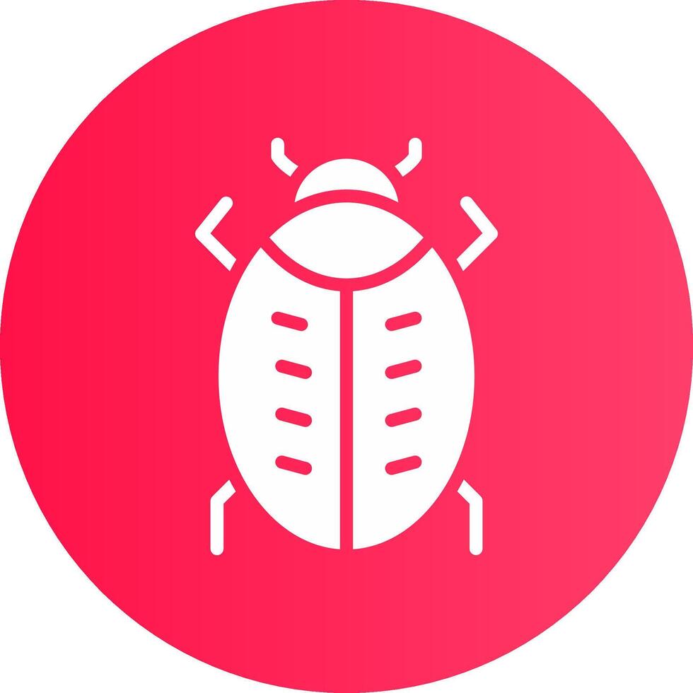 Bug Creative Icon Design vector
