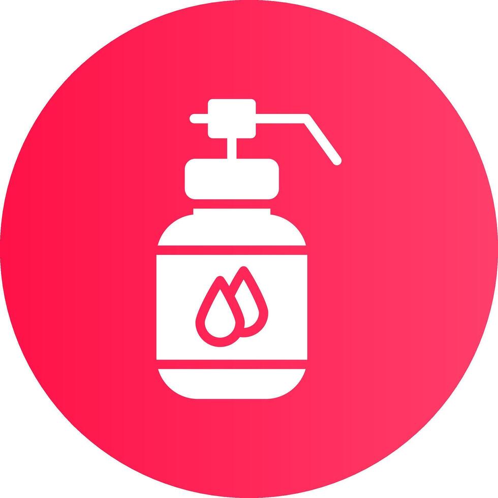 Shampoo Creative Icon Design vector