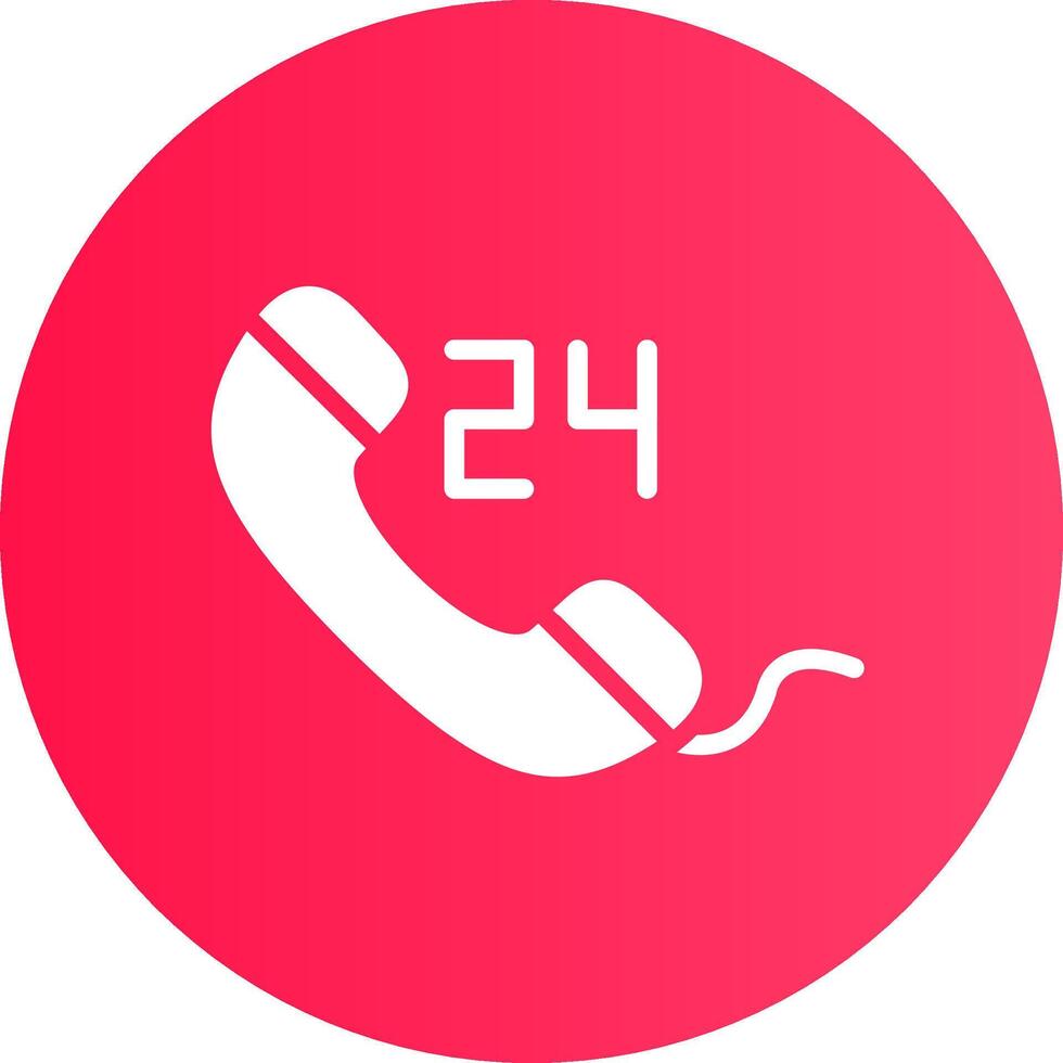Emergency call Creative Icon Design vector