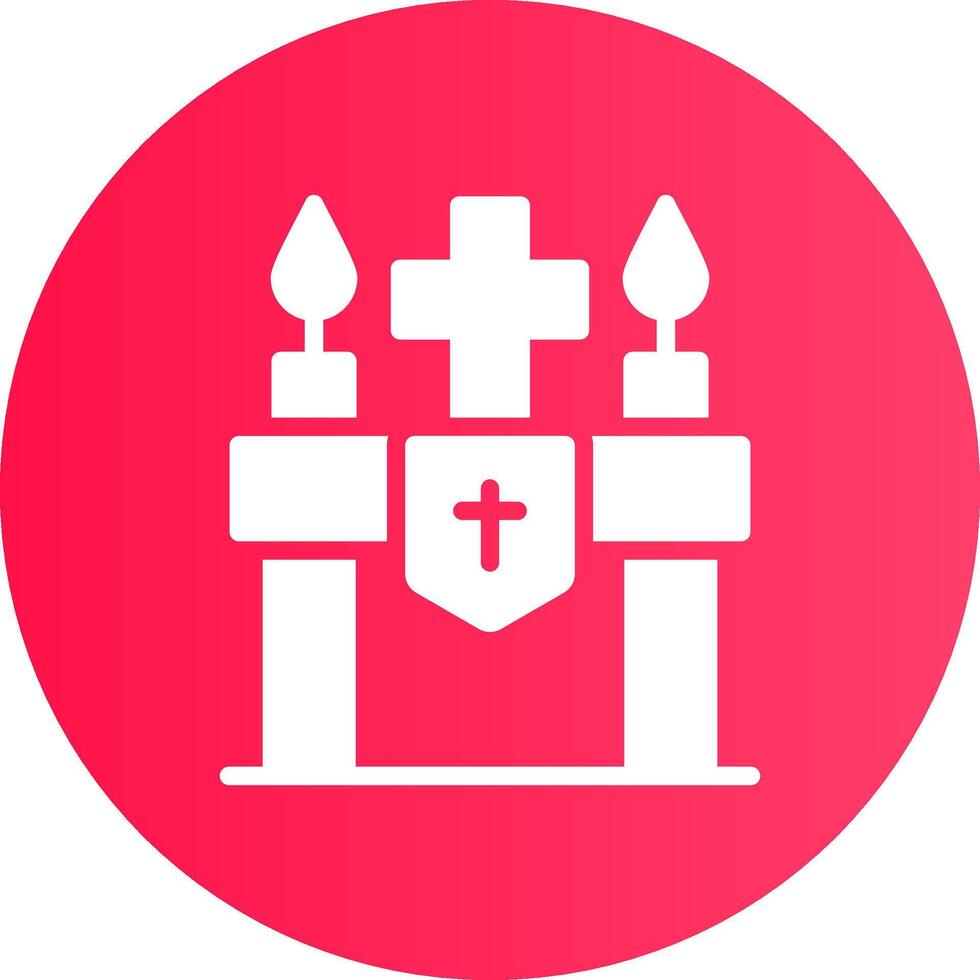 Altar Creative Icon Design vector