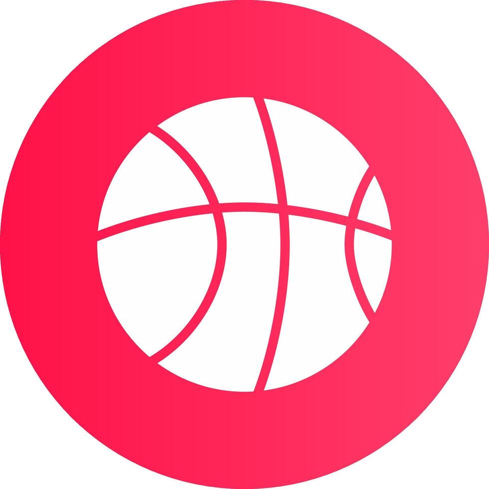 Basketball Creative Icon Design vector