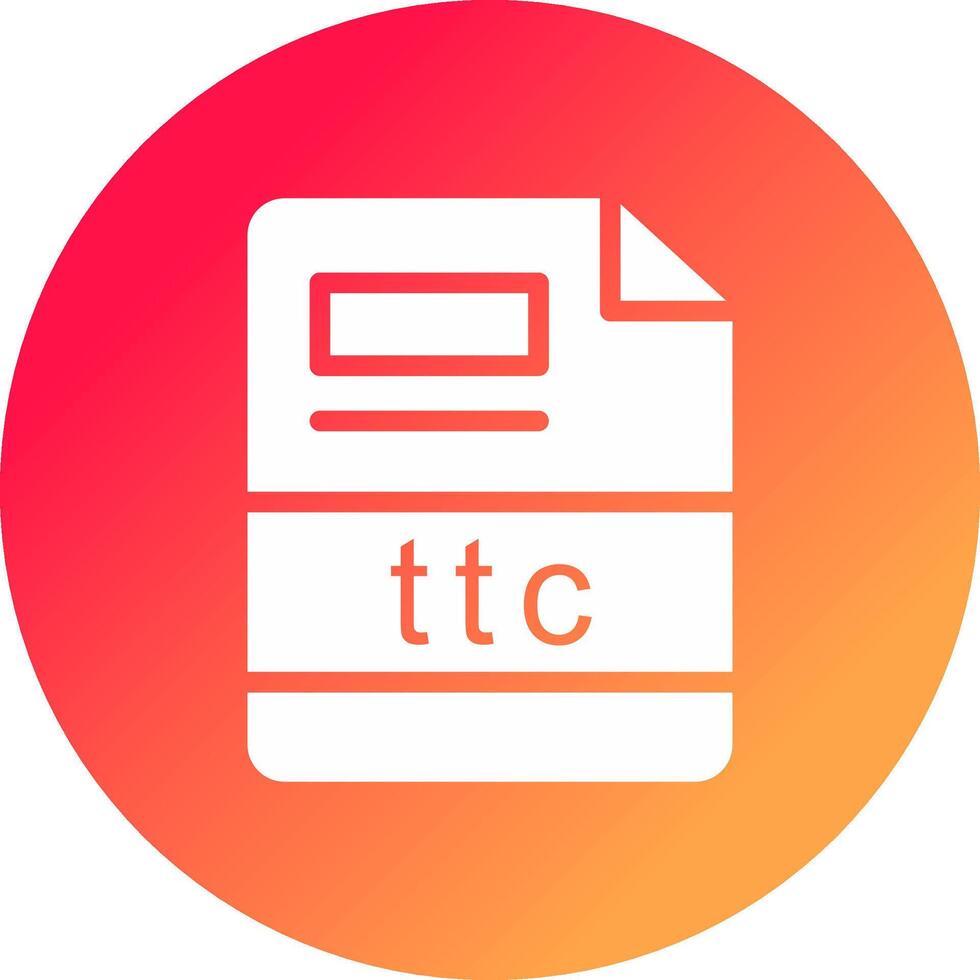 ttc Creative Icon Design vector