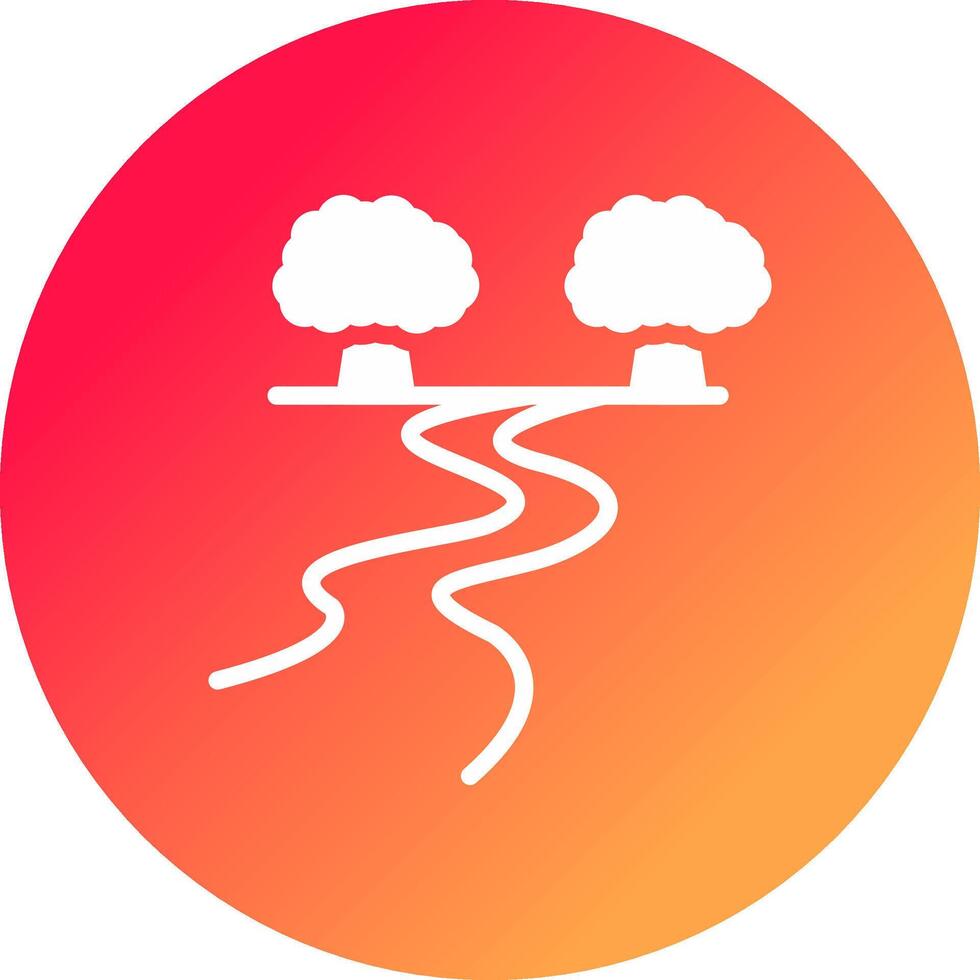 River Creative Icon Design vector