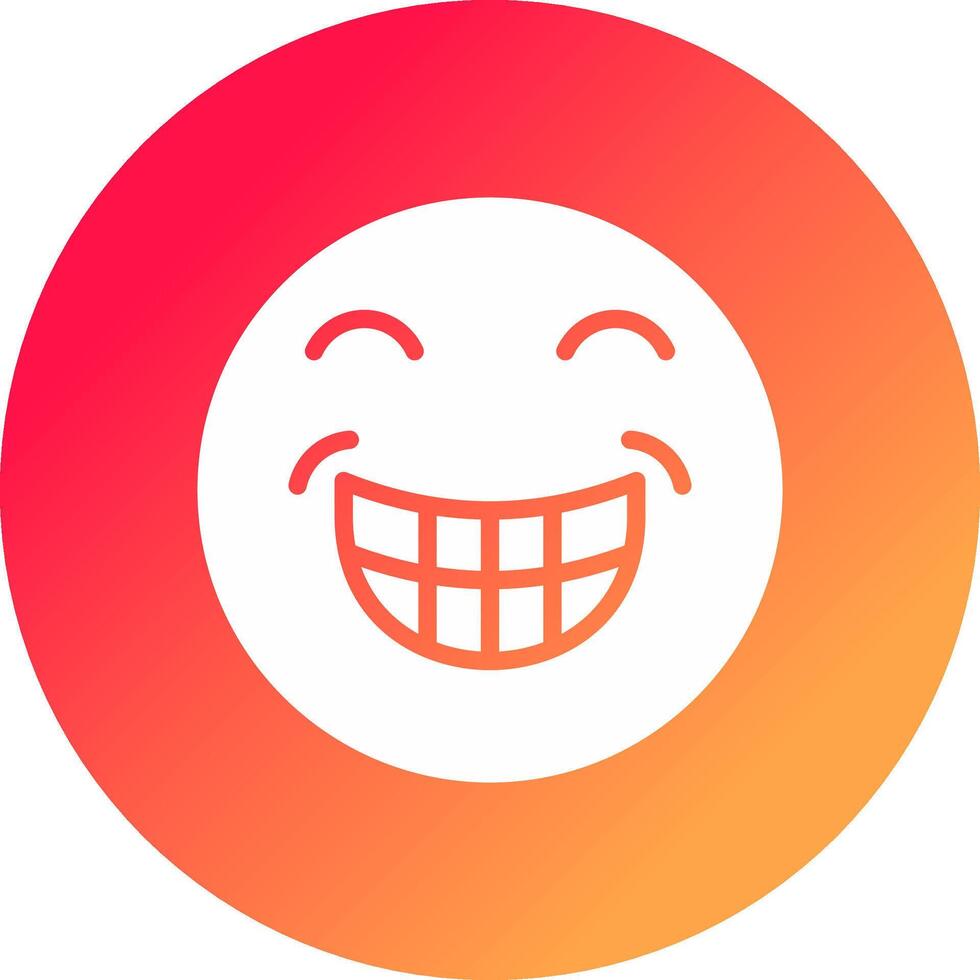 Grin Creative Icon Design vector