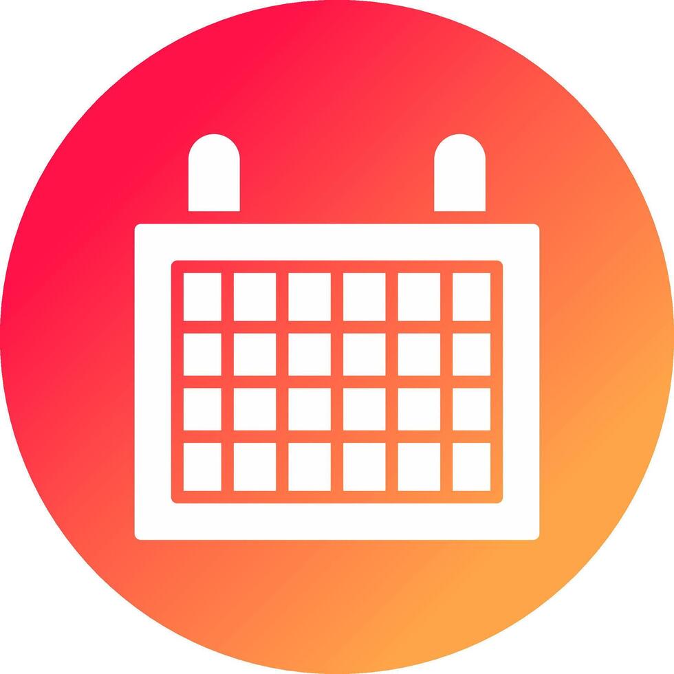 diseño de icono creativo de calendario vector