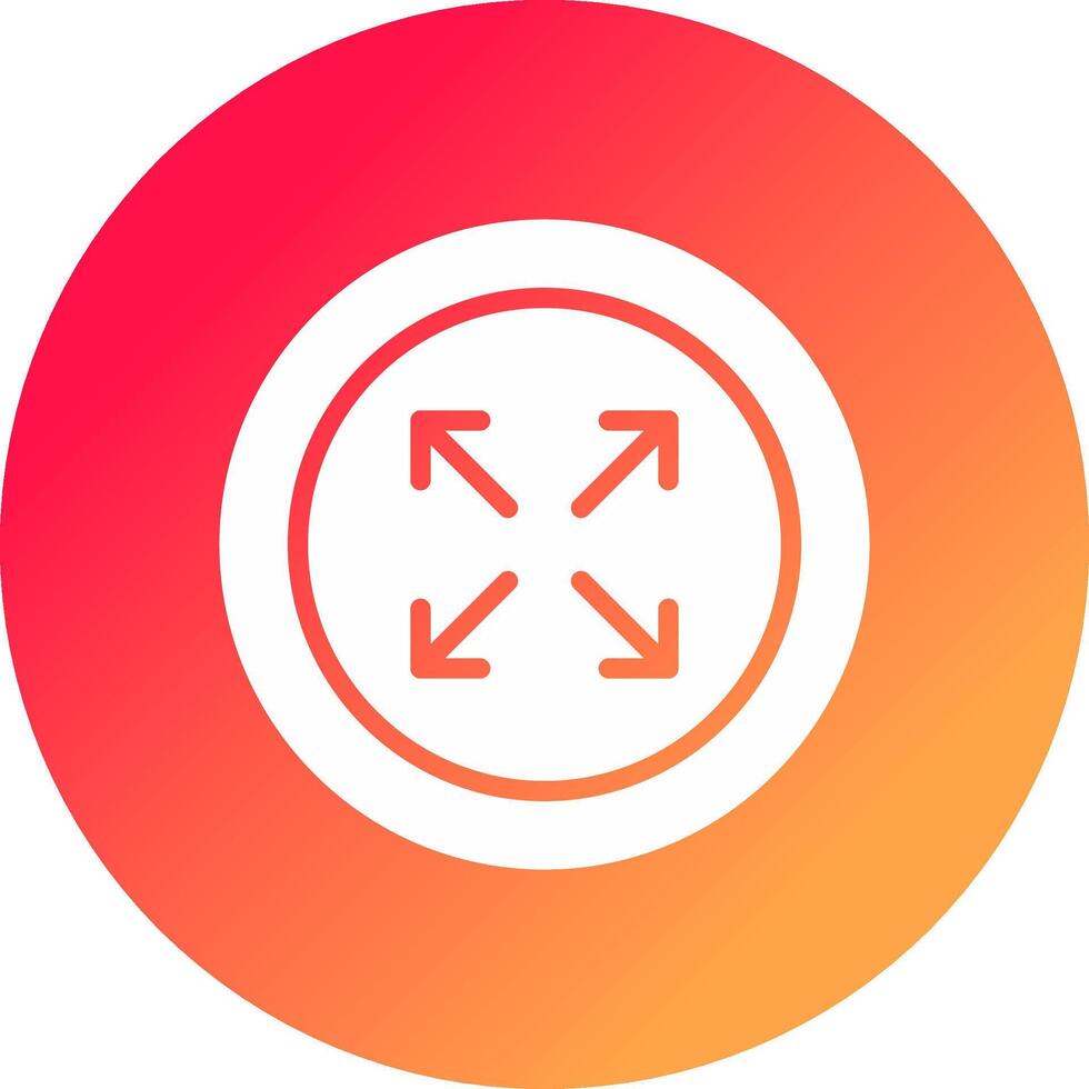 Expand Creative Icon Design vector