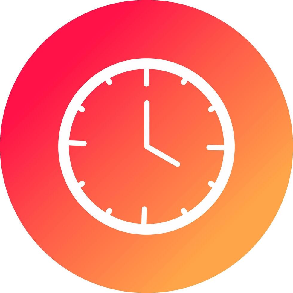 Clock Creative Icon Design vector