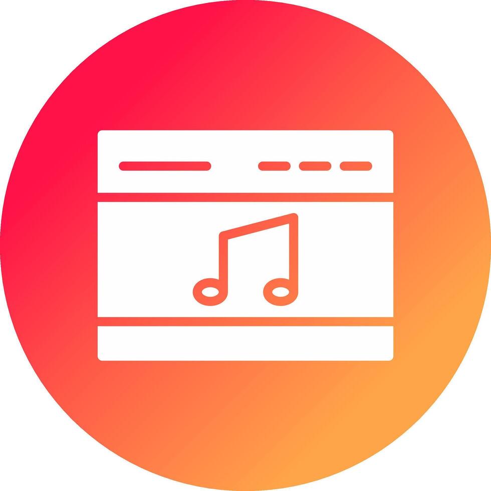 Music Creative Icon Design vector