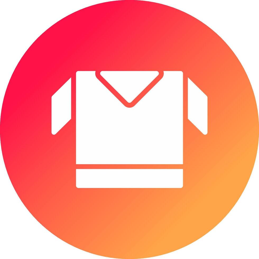 diseño de icono creativo de camisa vector