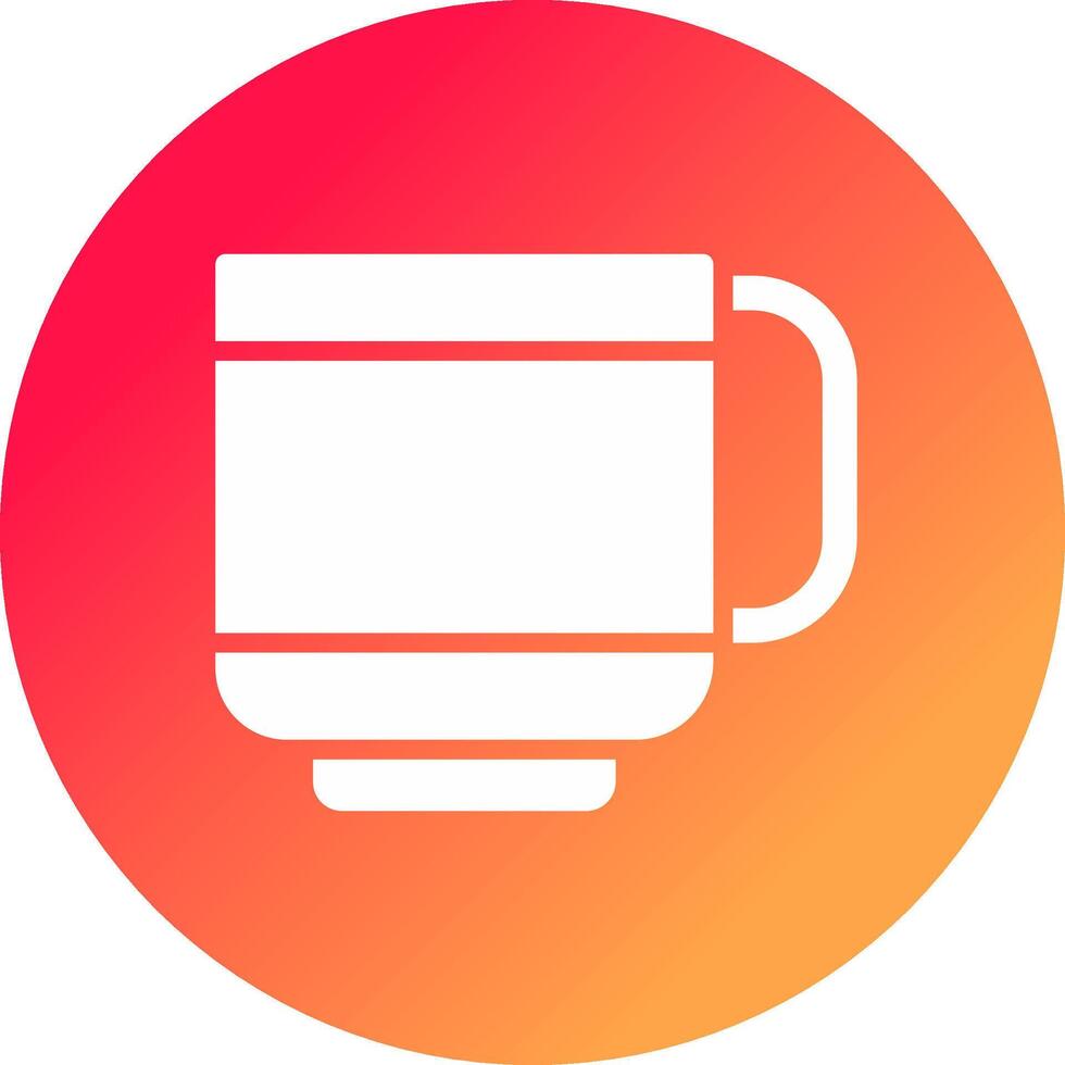 Mug Creative Icon Design vector