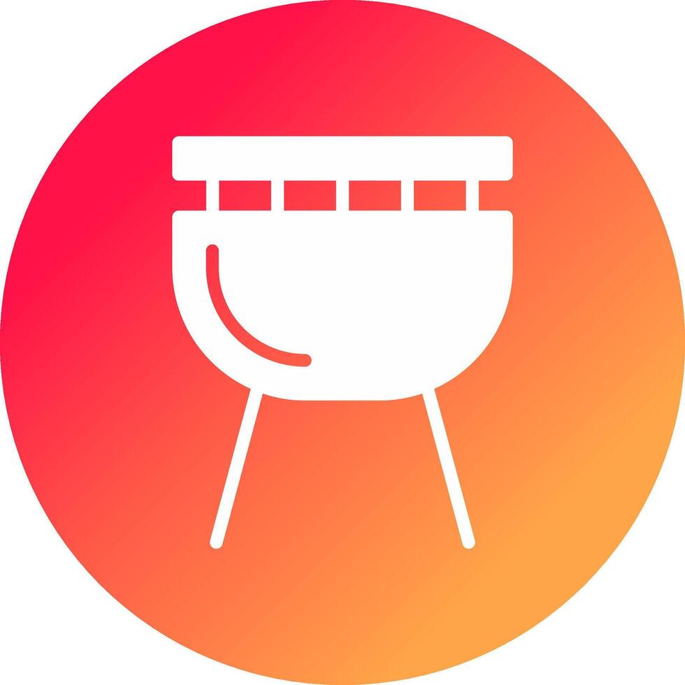 Barbecue Creative Icon Design vector