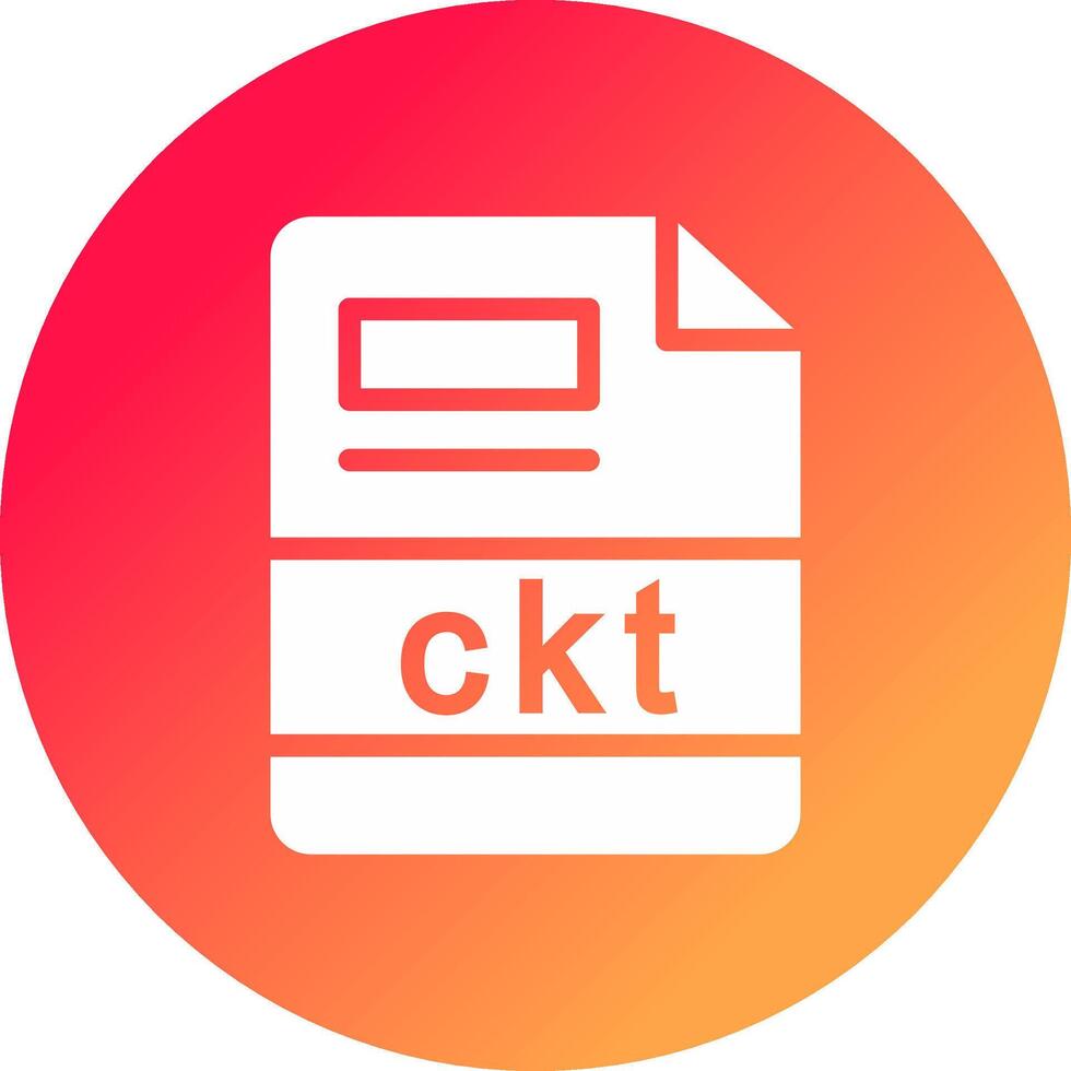 ckt Creative Icon Design vector