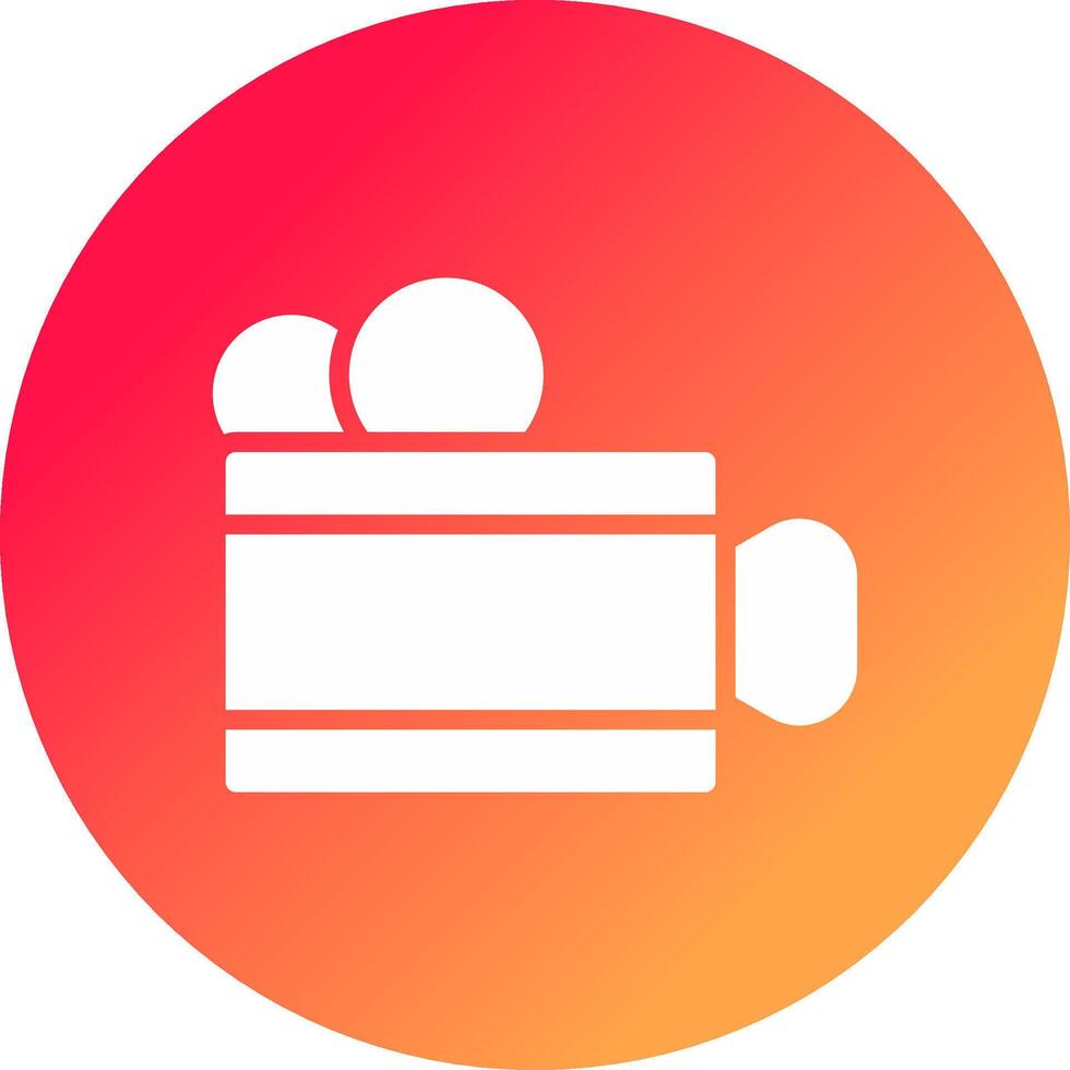 diseño de icono creativo de cámara de video vector