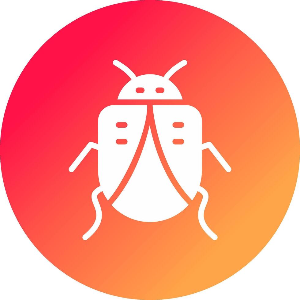 Bug Creative Icon Design vector