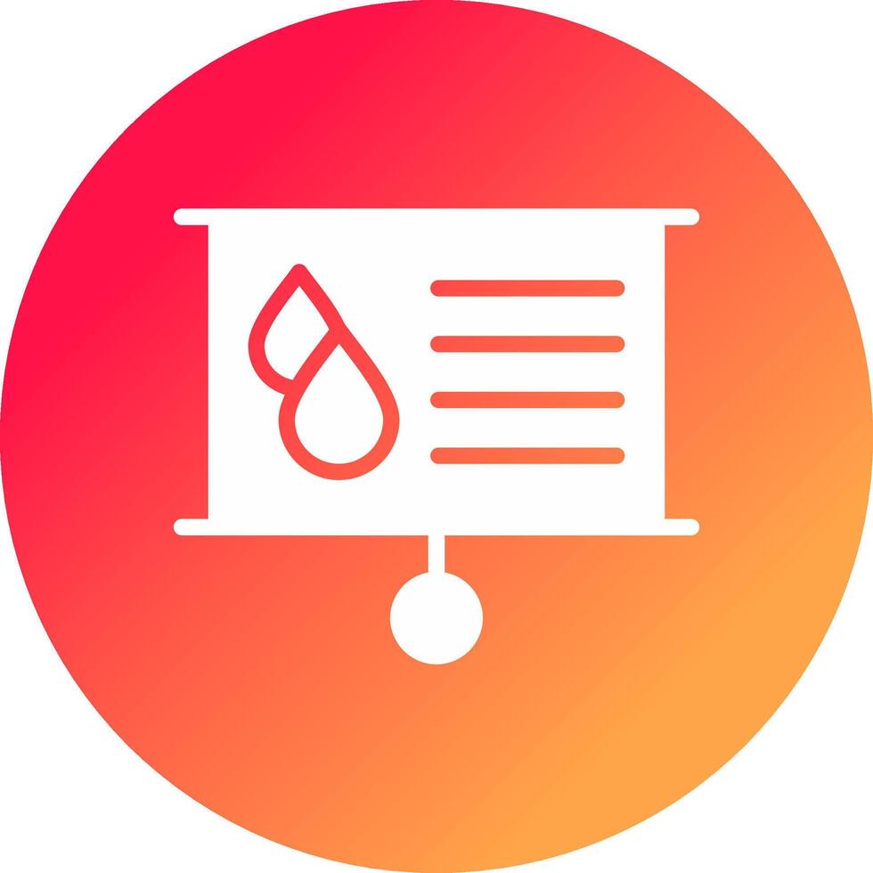 Water Class Creative Icon Design vector