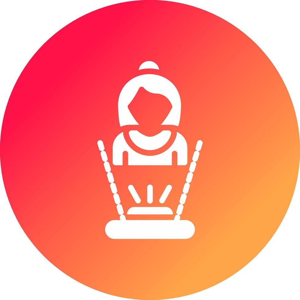 Hologram Creative Icon Design vector