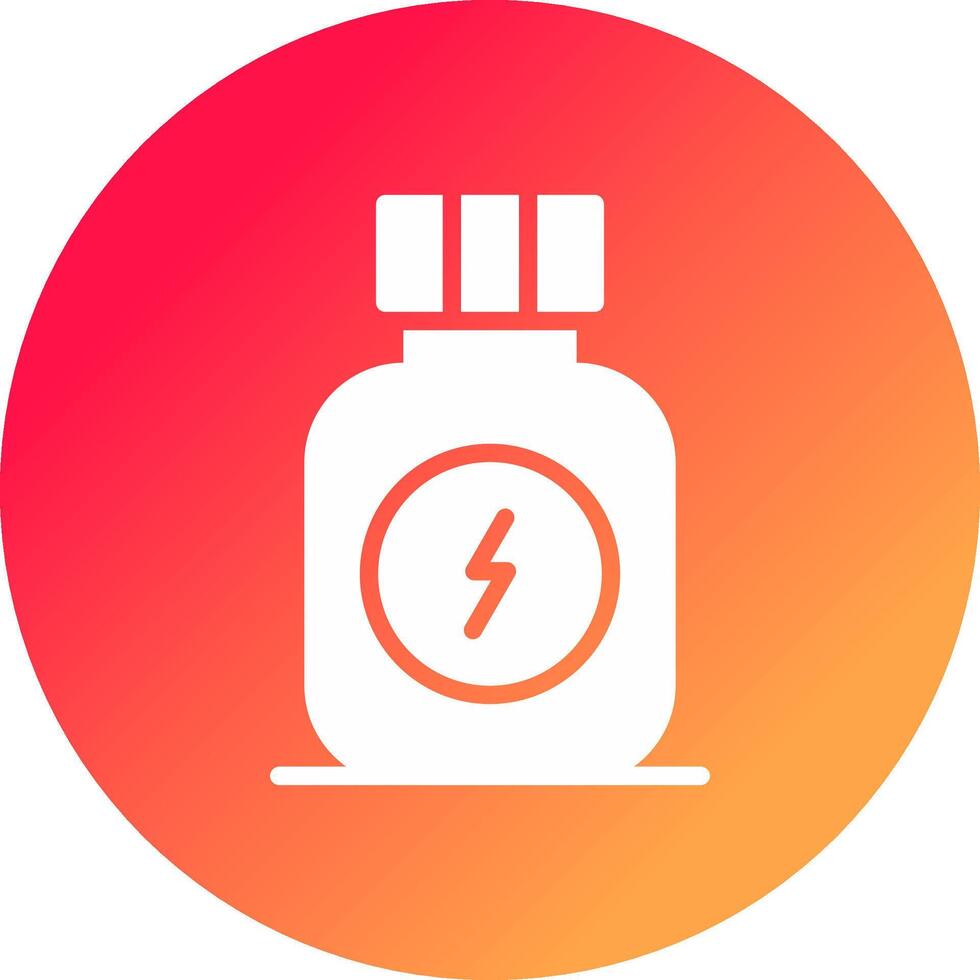 Energy Drink Creative Icon Design vector