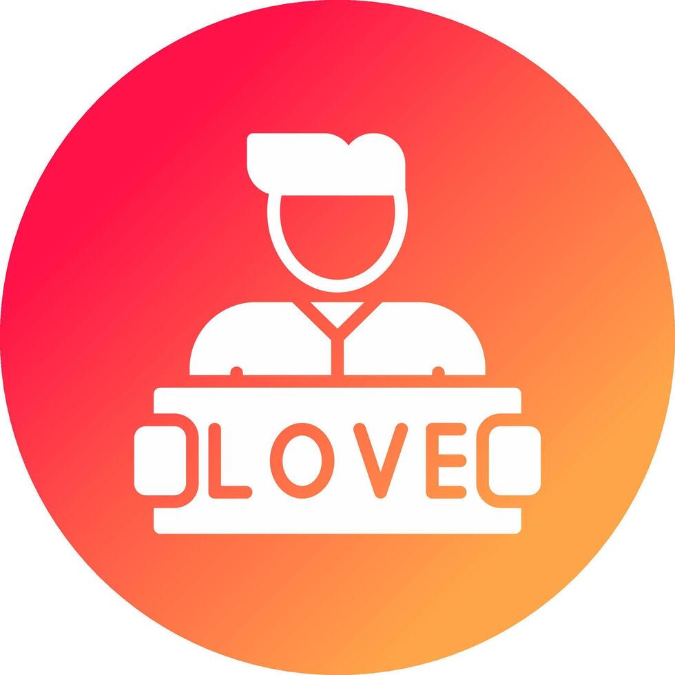 diseño de icono creativo de amor vector