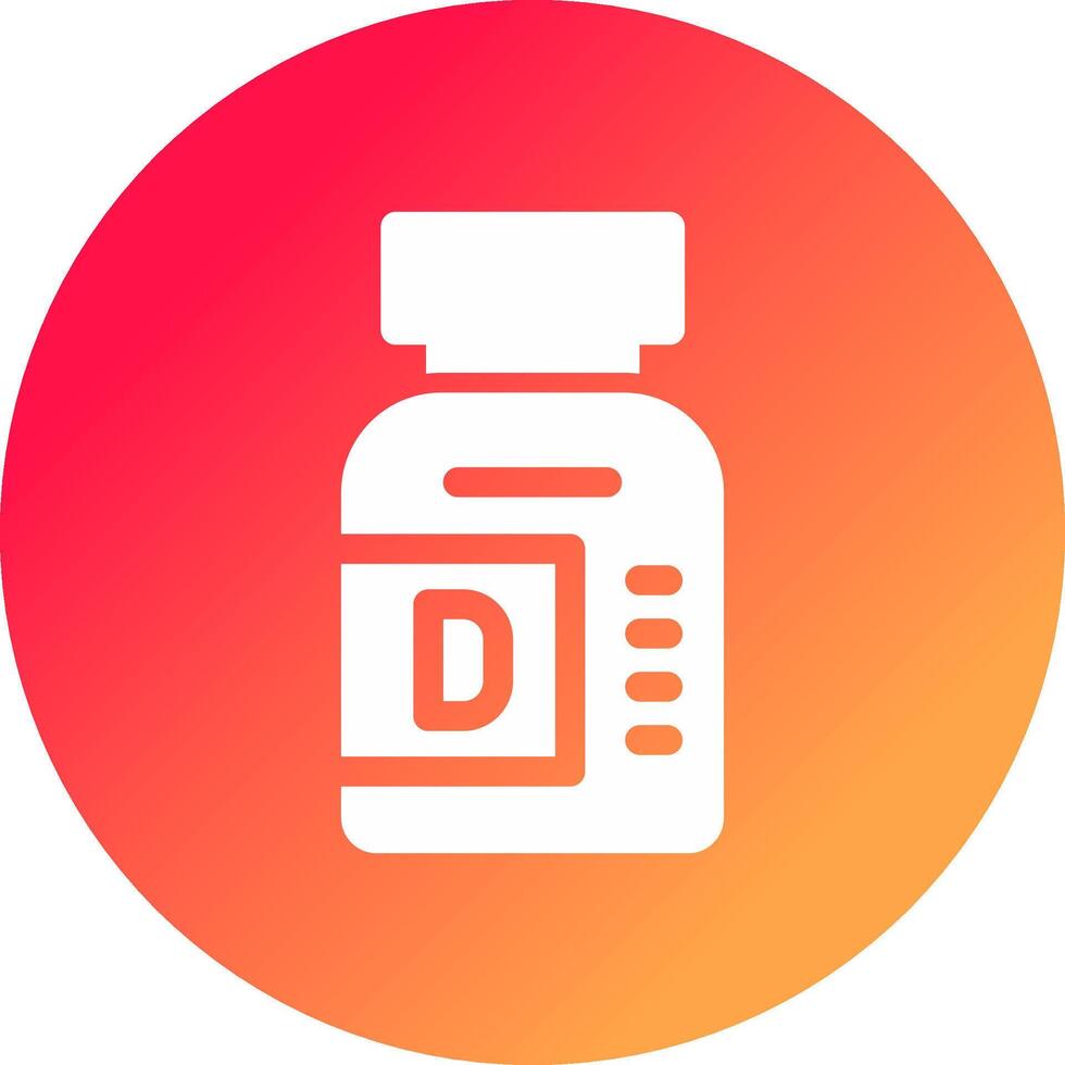 Vitamins Creative Icon Design vector
