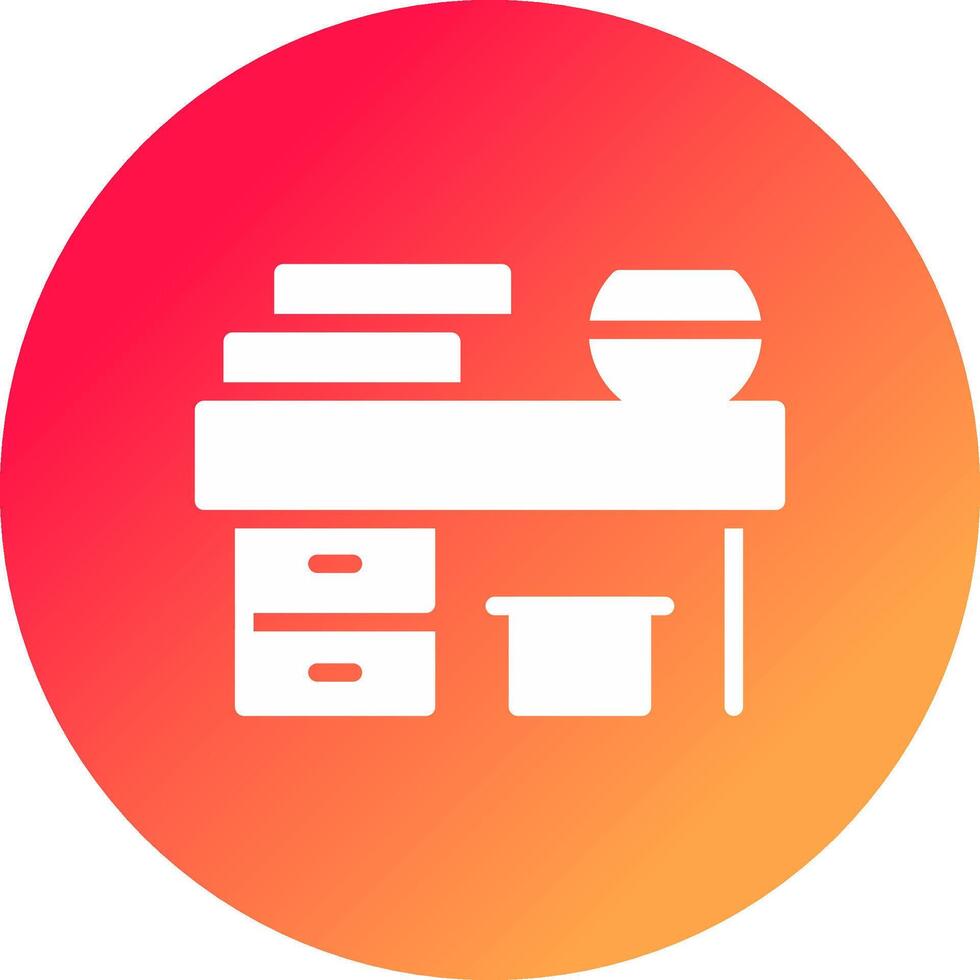 Desk Creative Icon Design vector