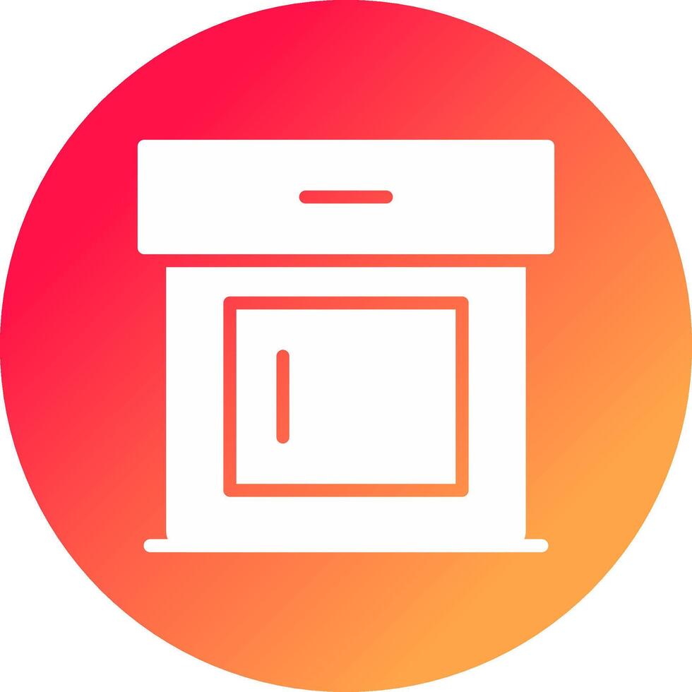 Cabinet Creative Icon Design vector